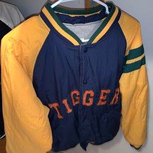 Vintage Disney Store Tigger Varsity Windbreaker